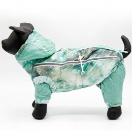 Набор Водолей  жилет силикон + комбинезон велсофт (мальчик) -  Зимняя одежда для собак 