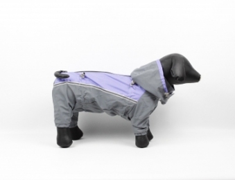 Комбинезон Майла тонкий подклад для девочек фиолетовый -  Комбинезоны для собак 