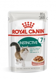 Royal Canin INSTINCTIVE (Роял Канін) вологий корм для літніх котів +7 шматочки паштету в соусі -  Вологий корм для котів -   Вага консервів: До 500 г  