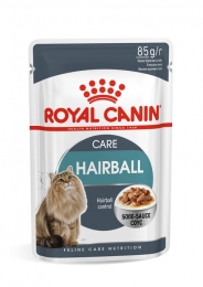 Royal Canin HAIRBALL САRE (Роял Канин) для дорослих котів шматочки паштету в соусі для виведення шерсті 85г -  Вологий корм для котів -    