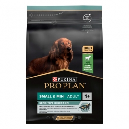 PRO PLAN Adult Small & Mini Sensitive Digestion сухий корм для дорослих собак дрібних порід із чутливим травленням із ягням - Корм Пуріна Про План для собак