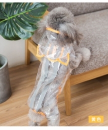 Дождевик прозрачный желтый, M -  Собаки -    