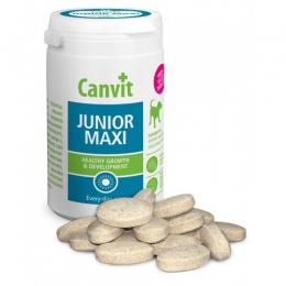 Canvit Junior Maxi витамины для щенков крупных пород 230г 53373 - Витамины для щенков