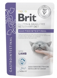 Корм вологий Brit GF VetDiet Gastrointestinal для котів з ягням, 85 гр. - Similar products