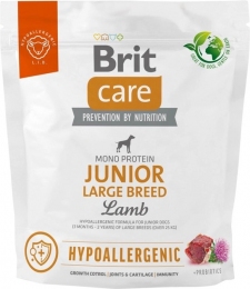 Brit Care Dog Hypoallergenic Junior Large Breed Сухой корм для щенков больших пород гипоаллергенный с ягненком - Корм для собак Brit Care