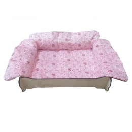 Матрас для кроватки - поролон 350х450х30 мм розовый - Лежанки и домики для котов и кошек
