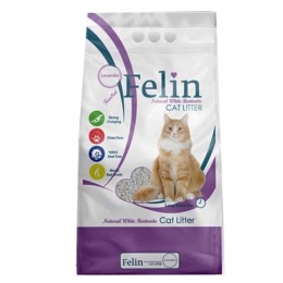Felin наповнювач для кішок з ароматом лаванди - Наповнювач для котячого туалету