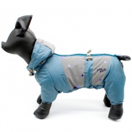 Комбинезон Чаки овчина на силиконе (мальчик) -  Одежда для собак -   Материал: Силикон  