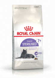 Royal Canin STERILISED 7+ (Роял Канин) сухой корм для стерилизованных кошек старше 7 лет -  Корм для шотландских кошек 