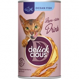 Напій Delickcious для кішок із океанічною рибою 140 гр. - Similar products