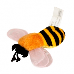 Іграшка для котів Barksi Catnip бджілка із запахом котячої м'яти 10 см T67479C - 