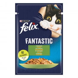 АКЦІЯ Felix Fantastic вологий корм із кроликом у желе для котів 85 гр - Similar products