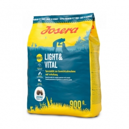 Josera Light&Vital Сухой диетический корм для собак с избыточным весом, 900 г -  Корм Josera (Йозера) для собак 