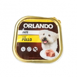 Orlando паштет для собак із куркою 300г - Вологий корм для собак