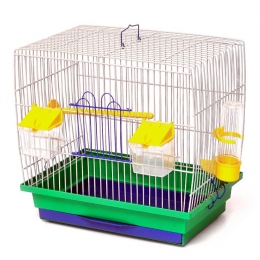 Клетка для птиц Канар, Лори -  Клетки для попугаев -   Покрытие: Золото  