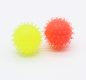 Набор мячей с шипами с запахом ванили. красный, желтый 4 см. -  Игрушки для собак -    
