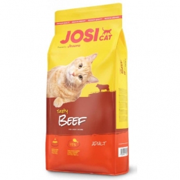 Josera JosiCat Tasty Beef 18кг Корм для взрослых котов -  Сухой корм для кошек -   Ингредиент: Говядина  