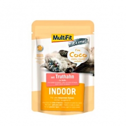 MultiFit Indor Влажный корм для кошек с индейкой в соусе, 85 г - Similar products