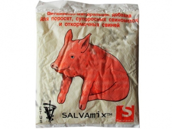 Salva Mix премікс свинячий 0,4 кг Німеччина 3шт -  Ветпрепарати для сільгосп тварин - Salva mix     