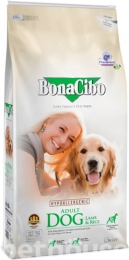 BonaCibo Adult dog Lamb&Rice корм для собак 