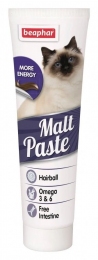 Мальт-Паста Beaphar Malt-Paste для виведення шерсті зі шлунка, 100 г -  Засоби для виведення шерсті у кішок Beaphar     