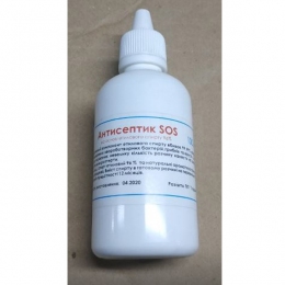 SOS Спиртовый антисептик (96% спирт+ароматизатор), 100мл - Расходные материалы для ветеринарии