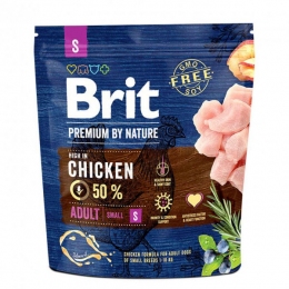 Brit Premium Dog Adult S для собак дрібних порід -  Сухий корм для собак -   Вага упаковки: 5,01 - 9,99 кг  