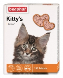 Beaphar Kitty's Junior с биотином для котят -  Витамины для кошек Beaphar     