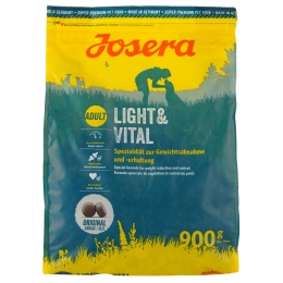 Josera Light Vital с курицей сухой корм для малоактивных собак 900 г - 