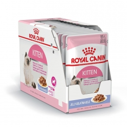 9 + 3 шт Royal Canin fhn wet kitten inst, консерви для кішок 85 г. -  Вологий корм для котів -   Вага консервів: Більше 1000 г  