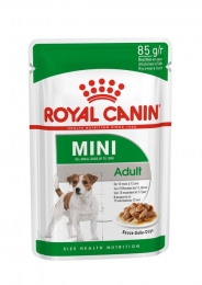 Royal Canin MINI ADULT (Роял Канин) консервы для собак мелких пород -  Влажный корм для собак -   Вес консервов: До 500 г  