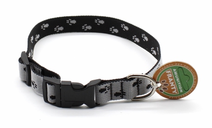 Ошейник Franty Style Paw нейлон Черно-серый 25 мм/35-55 см. - Similar products
