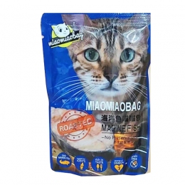 Miaomi консервы для котов со вкусом морской рыбы 85г 5шт 74203 -  Влажный корм для котов -  Ингредиент: Рыба 