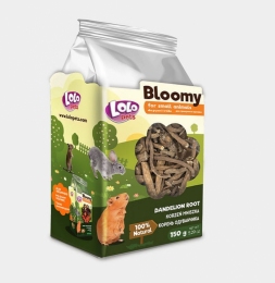 Корм LoloPets Bloomy корень одуванчика для грызунов, 150 г - 