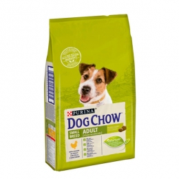 Dog Chow Adult Small Breed сухий корм для собак дрібних порід із куркою, 2,5 кг - 