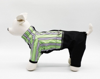 Пыльник Полосатик штапель (мальчик) -  Одежда для собак -   Материал: Штапель  