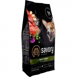 Сухой корм Savory All Breed для стерилизованных собак с индейкой 3 кг. - Similar products