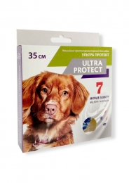 Ultra Protect Ошейник от блох и клещей для собак мелких пород 35 см - Средства и таблетки от блох и клещей для собак