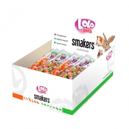 Lolo Pets Extrimo Smakers для кролика з попкорном 45 г 73132 -  Ласощі для гризунів -   Продукт Колосок  
