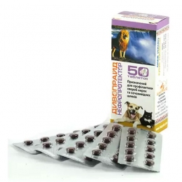 Нефропротектор для нирок 50тб, Дивопрайд - Препарати для лікування нирок у собак