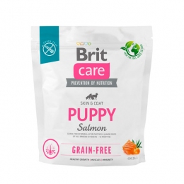 Brit Care GF Puppy Salmon&Potato Гипоаллергенный корм для щенков с лососем и картофелем -  Корм для собак Brit Care 