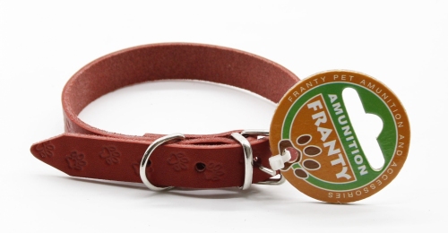 Ошейник Franty Style Paw кожа, 14мм х 23-28см - Similar products