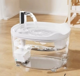 Фонтан для животных с USB 19*16*18 см. 1,5 л. -  Кошки -   Категория: Автокормушка  