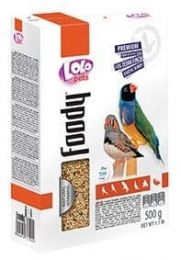Повнораціонний корм для зебрових амадин та екзотичних птахів Lolo Pets - Корм для папуг та птахів