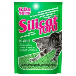 Silicat TOFU Гипоаллергенный комкующийся наполнитель из продуктов процесса переработки сои -  Наполнитель для кота - Silicat     