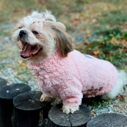 Кофта Фиби на овчине (девочка) -  Одежда для собак -   Для кого: Девочка  