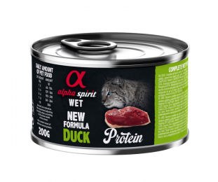 Консерва Alpha Spirit Duck Adult Cat с уткой, для взрослых котов. 200г. - Similar products