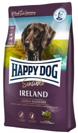 Happy Dog Supreme Ireland с лососем и кроликом сухой корм для собак 4 кг -  Сухой корм для собак Happy dog     