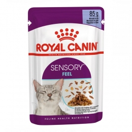 9 + 3шт Royal Canin FHN sensory feel jelly консерви для кішок 11479 акція - Корм для вибагливих котів