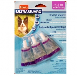 Hartz UltraGuard краплі на холку для цуценят і собак на 3 міс 14-27 кг Н96218 - 